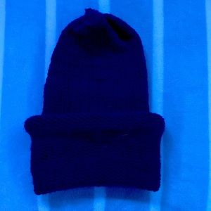 This is a Blue handmade hat